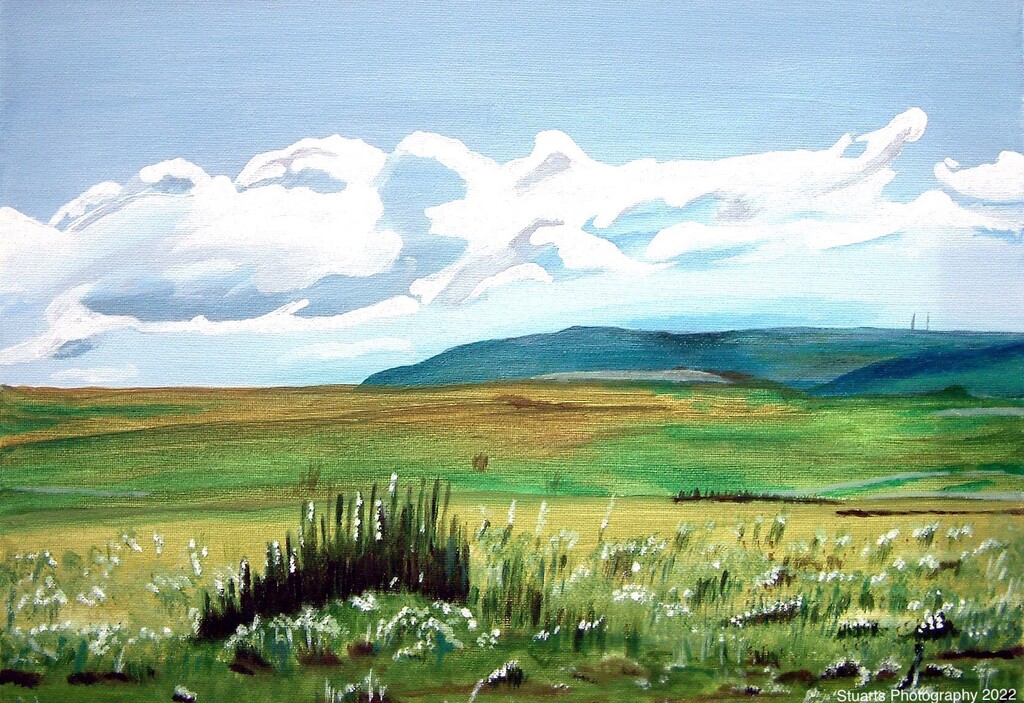 Countryside painting  by stuart46