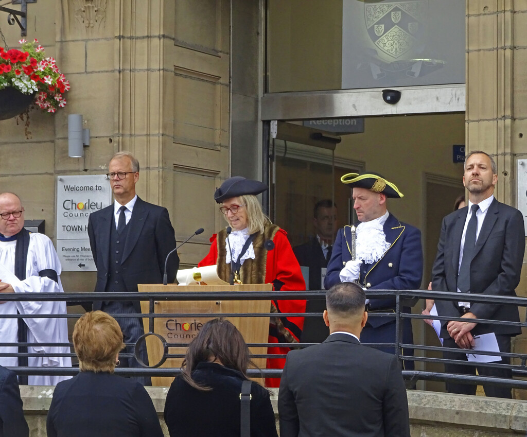 Proclamation of Accession of King Charles III, in Chorley  by marianj