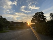 14th Sep 2022 - Sunset in the village