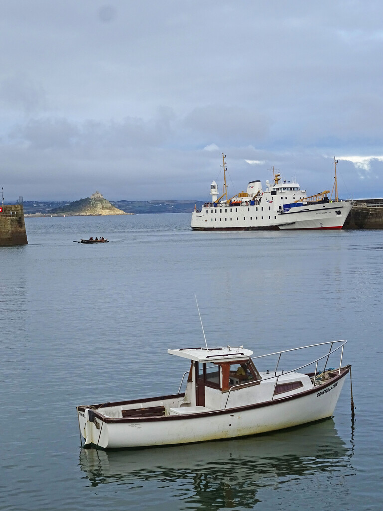 The Scillonian docked in Penzance by marianj