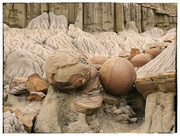 15th Sep 2022 -  A Wider Look at the Cannonballs against the Rocks