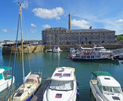 29th Aug 2022 - A local ferry in front of Royal William Yard, Plymouth