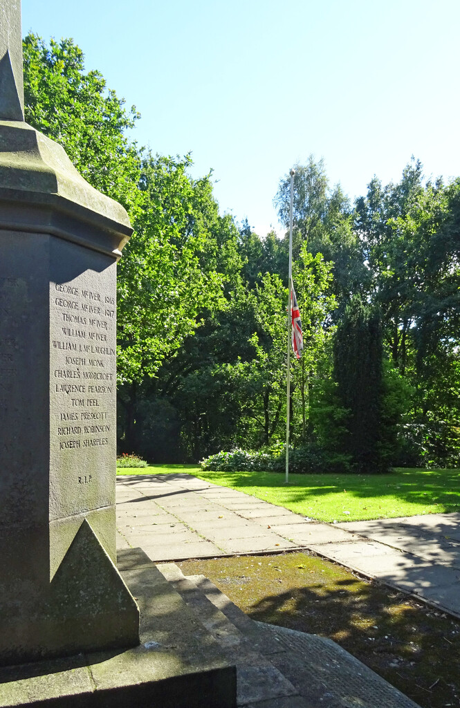 Whittle-le-Woods War Memorial Garden by marianj