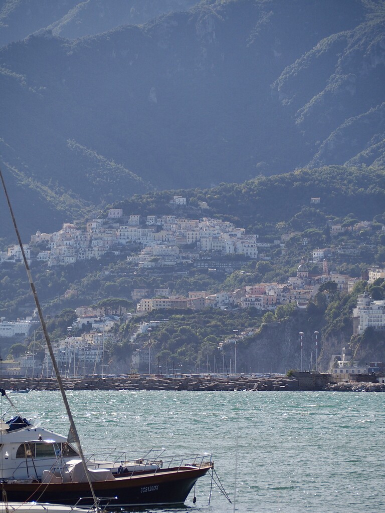 View from the Harbor of Salerno by thedarkroom
