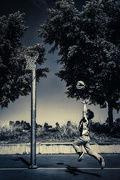 18th Sep 2022 - first time playing basketball