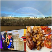 16th Sep 2022 - Rainbows, Royals & Dinner