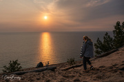 15th Sep 2022 - Sunset on the dunes of Lake Michigan