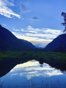 19th Sep 2022 - Lake Reflection - Laerdal, Norway