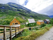 21st Sep 2022 - Farm houses seen on bike ride from Myrdal to Flam (Norway)