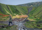22nd Sep 2022 - The old quarry painting 
