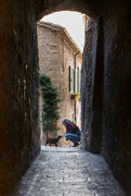 22nd Sep 2022 - Caterina and a cat in Pienza