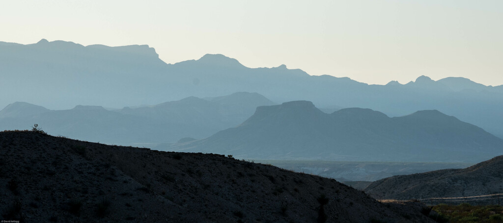 Chisos Mountains by dkellogg