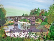 24th Sep 2022 - Canal crossing painting 