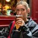 Cider at the pub.  by cocobella