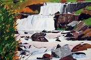 25th Sep 2022 - Waterfall painting 
