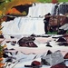 Waterfall painting 