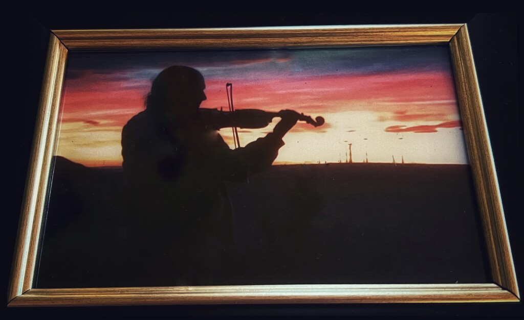 Fiddler at Sunset by redy4et