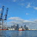 Heading out of Auckland past the seaport by creative_shots