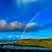 Rainbow Over Scalloway by lifeat60degrees