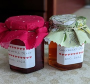 27th Sep 2022 - Delicious homemade jellies I bought at Saturday Autumn bazaar at church 