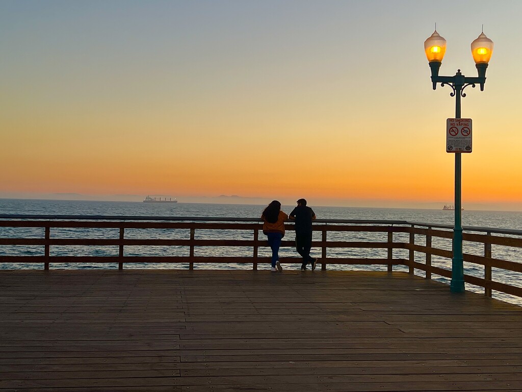 Sunset on the Pier by redy4et