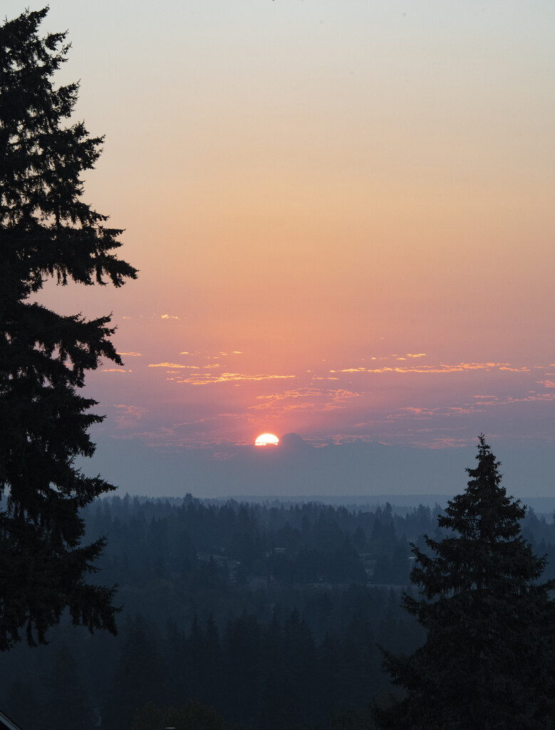 This Morning's Smoky Sunrise  by epcello