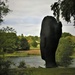 Wilsis by Jaume Plensa. Beautiful head of a woman overlooking the lake by 365jgh
