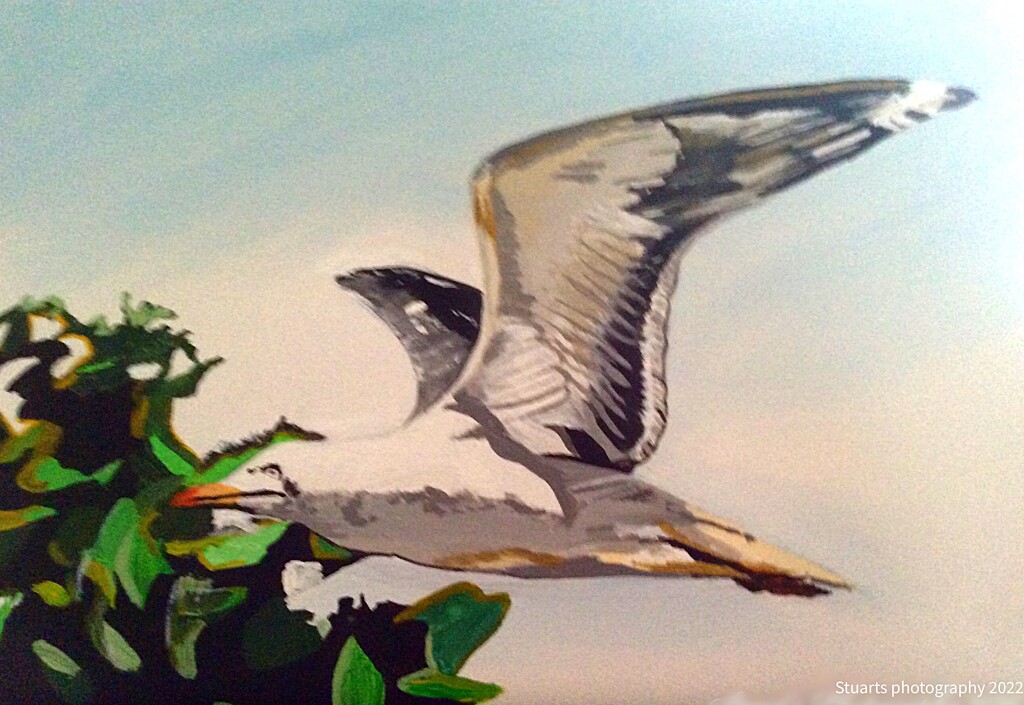 In flight painting  by stuart46