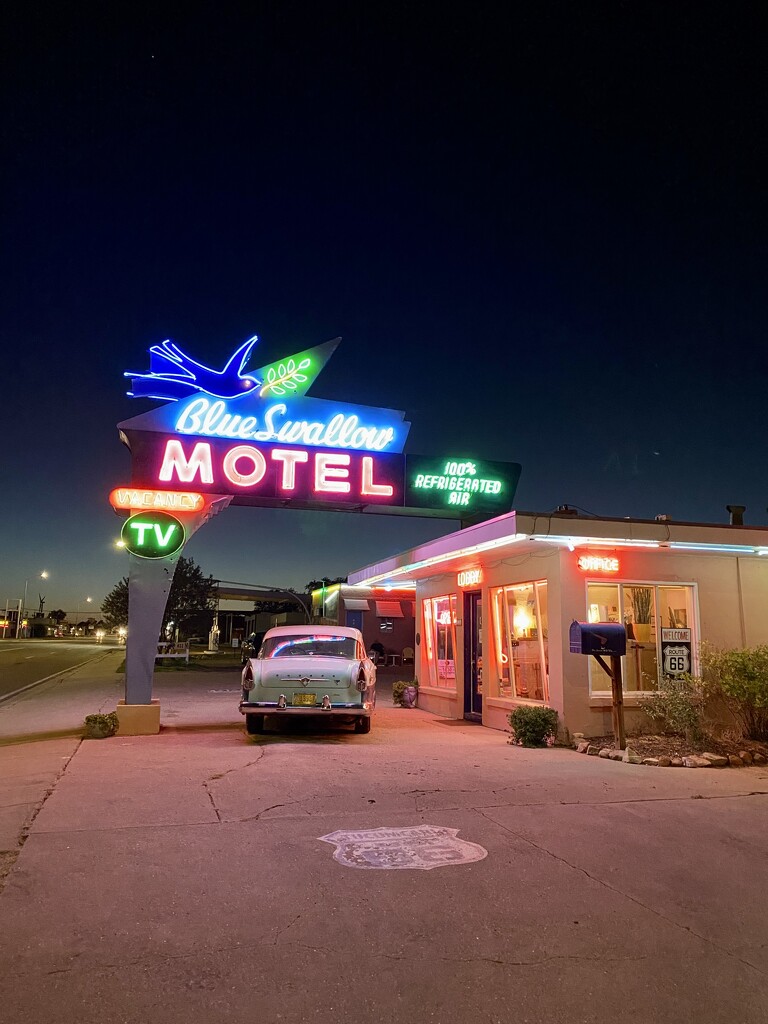 Blue Swallow Motel, Tucumcari, NM by clay88