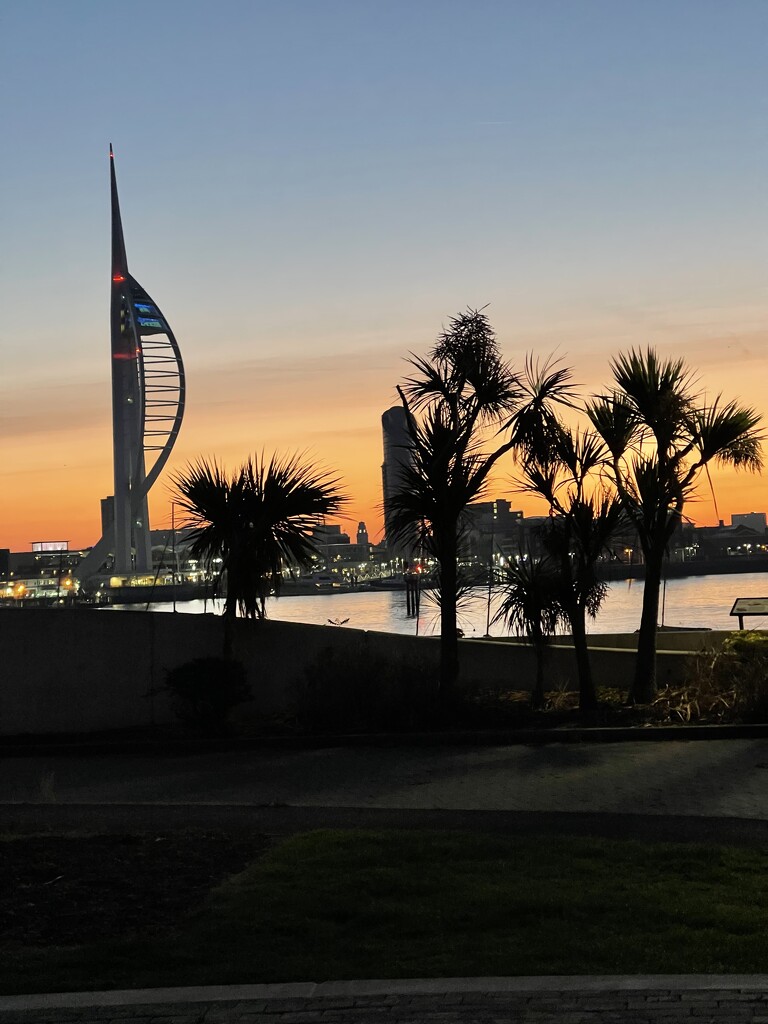 Sunrise over Portsmouth.  by bill_gk
