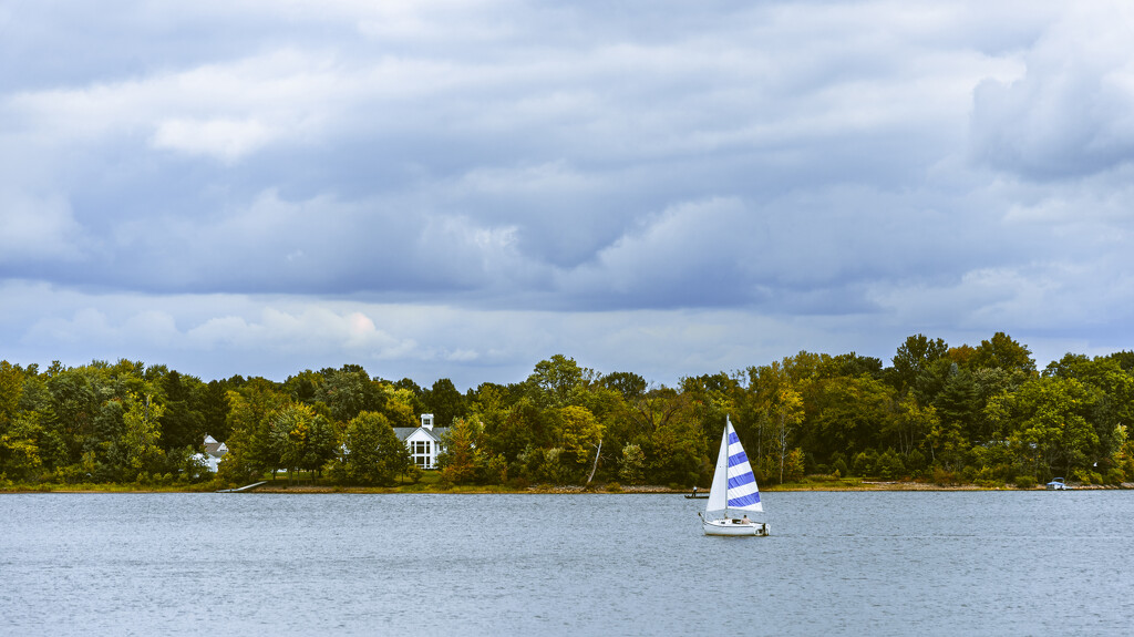 Afternoon sail on Hoover by ggshearron