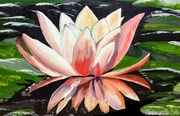 2nd Oct 2022 - Waterlily painting 