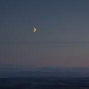 2nd Oct 2022 - Distant moon.