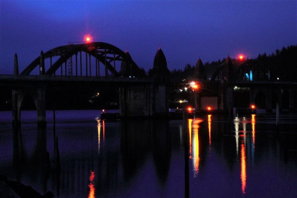 Bridge Over the Siuslaw (Florence, OR) by thedarkroom