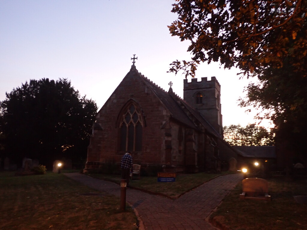 Bellringing practice at twilight by speedwell