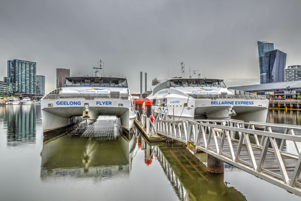 Catamaran Ferries - Docklands Terminal by briaan
