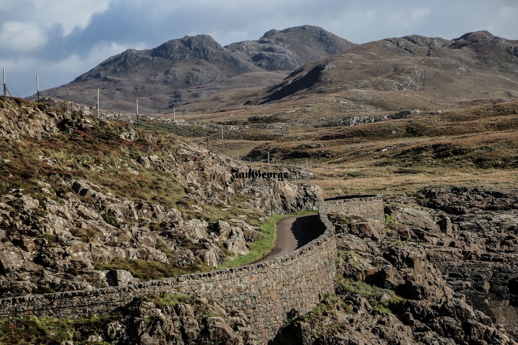 The road to Ardnamurchan Lighthouse by nodrognai