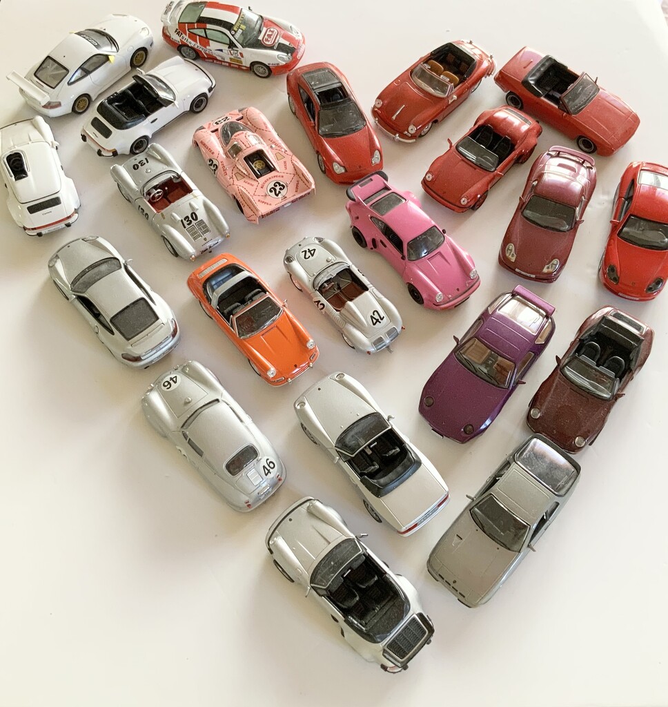 Vintage Porsche Miniatures by beverley365