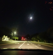 5th Oct 2022 - Moon and the empty road