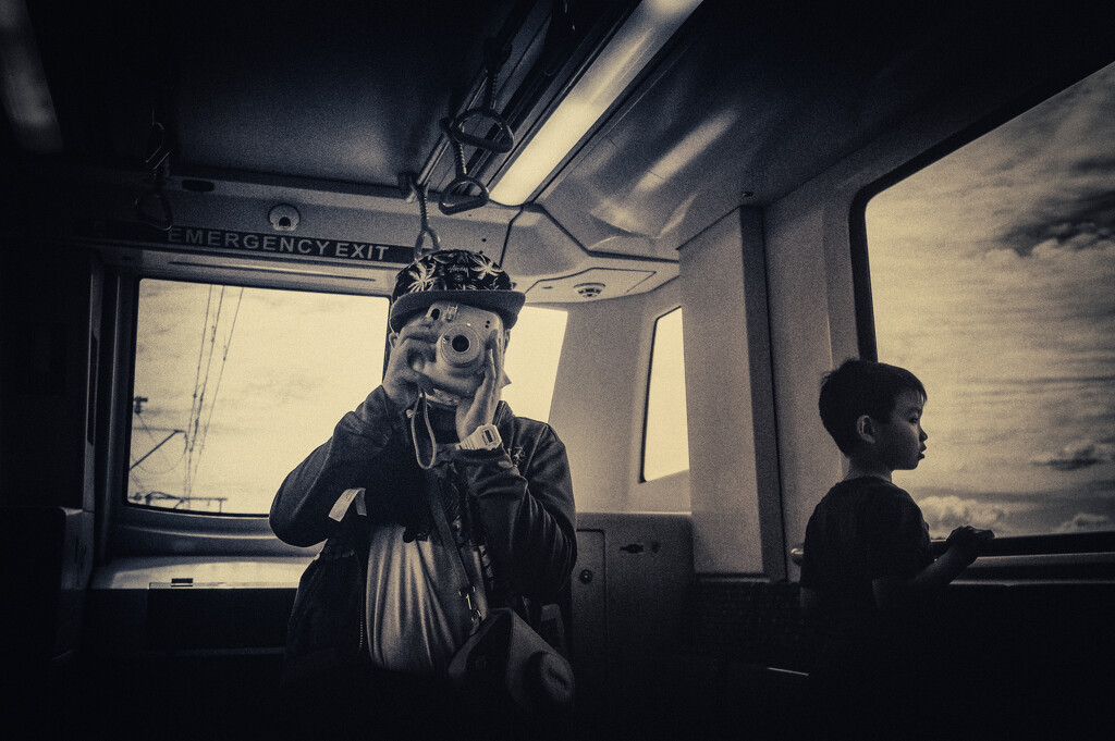 on the train by mumuzi