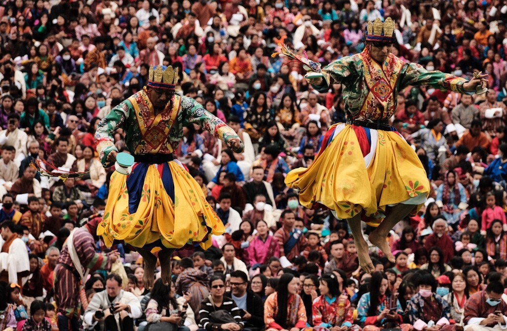 Flying monks by stefanotrezzi