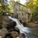 Old Mill and Waterfalls 