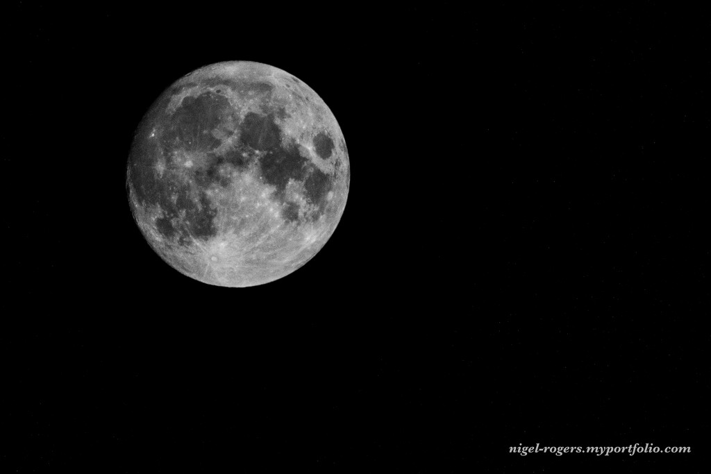 Last nights moon by nigelrogers