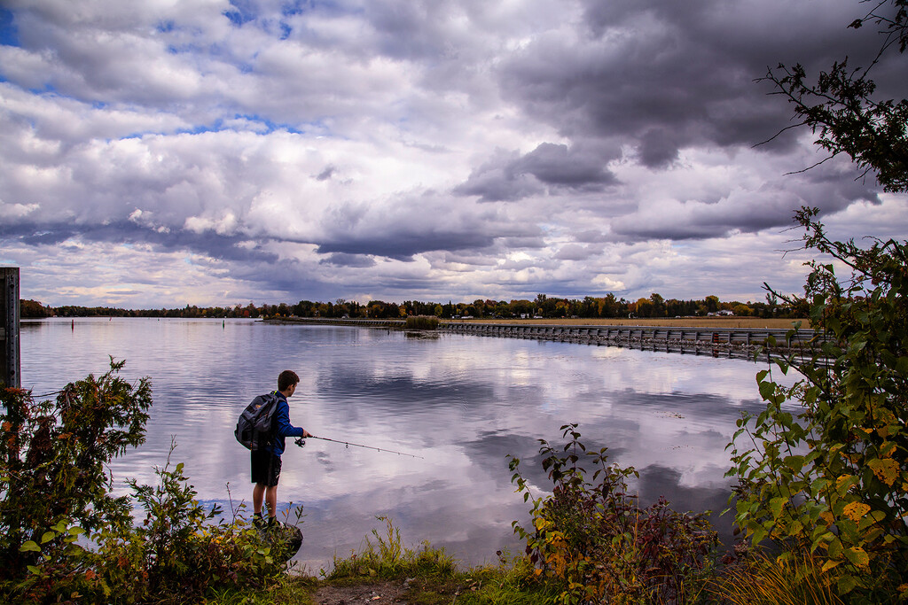 Mitchell Lake Fishing by pdulis