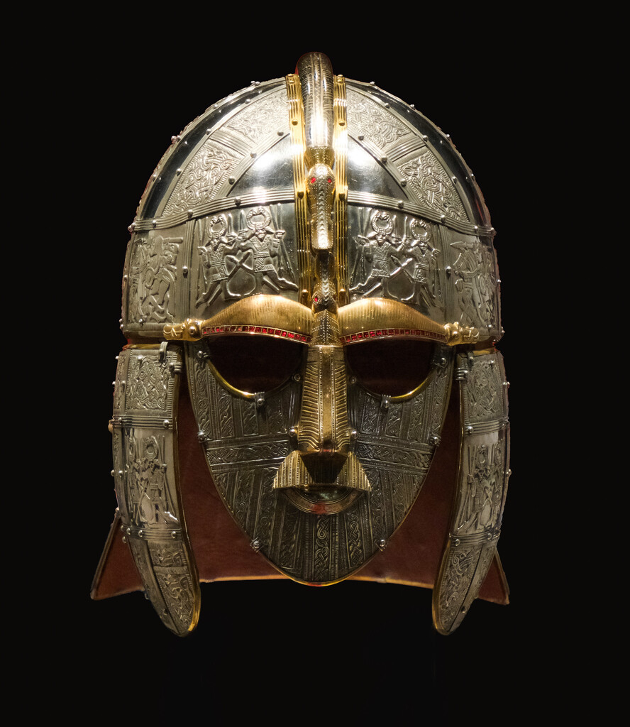 Sutton Hoo Mask by 365nick