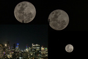 11th Oct 2022 - Moon over Melbourne