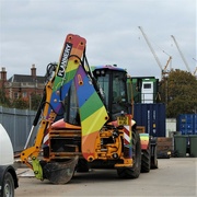 2nd Oct 2022 - Colourful Digger