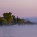 Foggy Morning Lake by pdulis