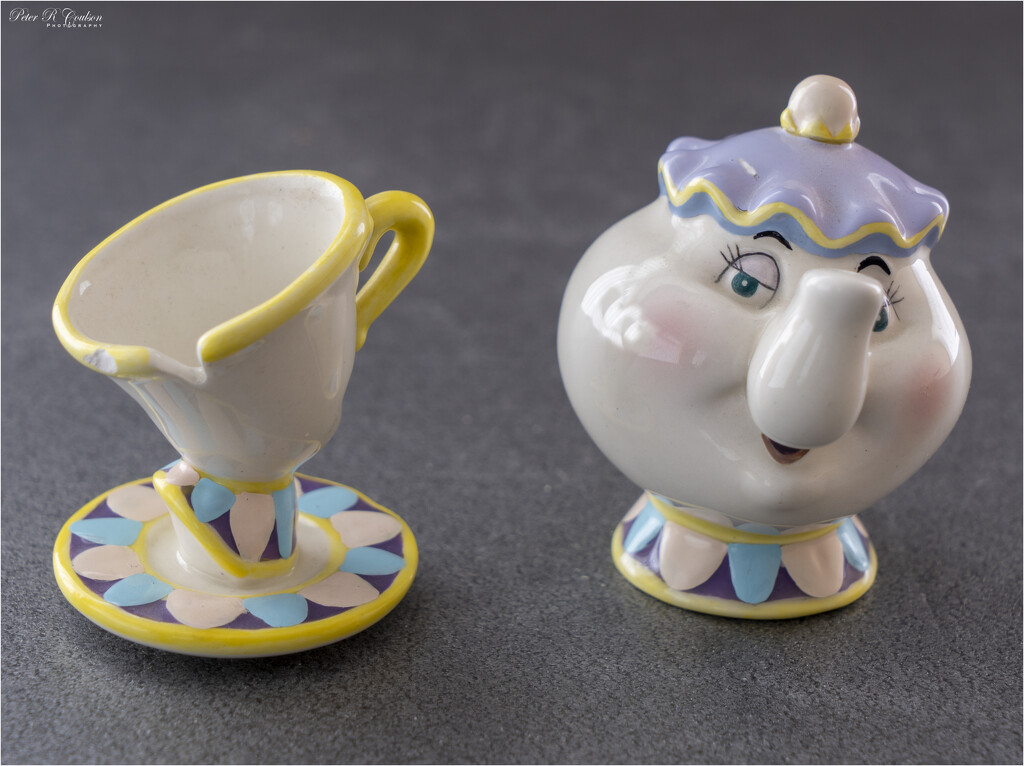 Mrs Potts & Chip by pcoulson