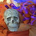Still Life with Skull and Paper Sculptures  by metzpah
